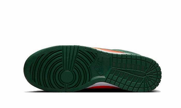 Nike Dunk Low Retro Miami Hurricanes Shoe Outline Nike