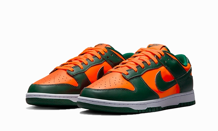 Nike Clearance Basketball Shoes Nike Dunk Low Retro Miami Hurricanes