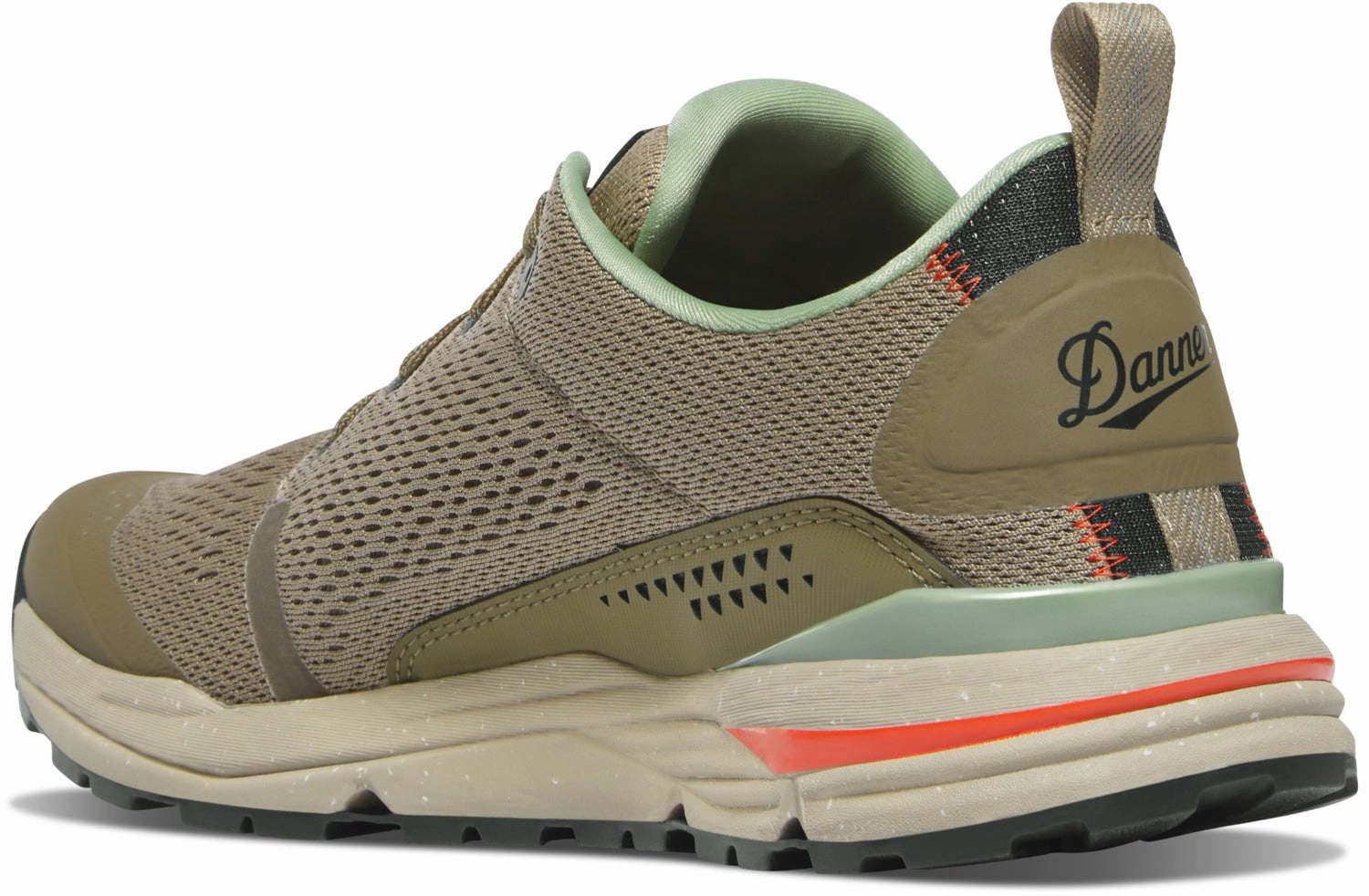 Speed 3 Hiking Shoes Danner Mens Trailcomber Timberwolf/Cargo Green Knit Hiking Shoes