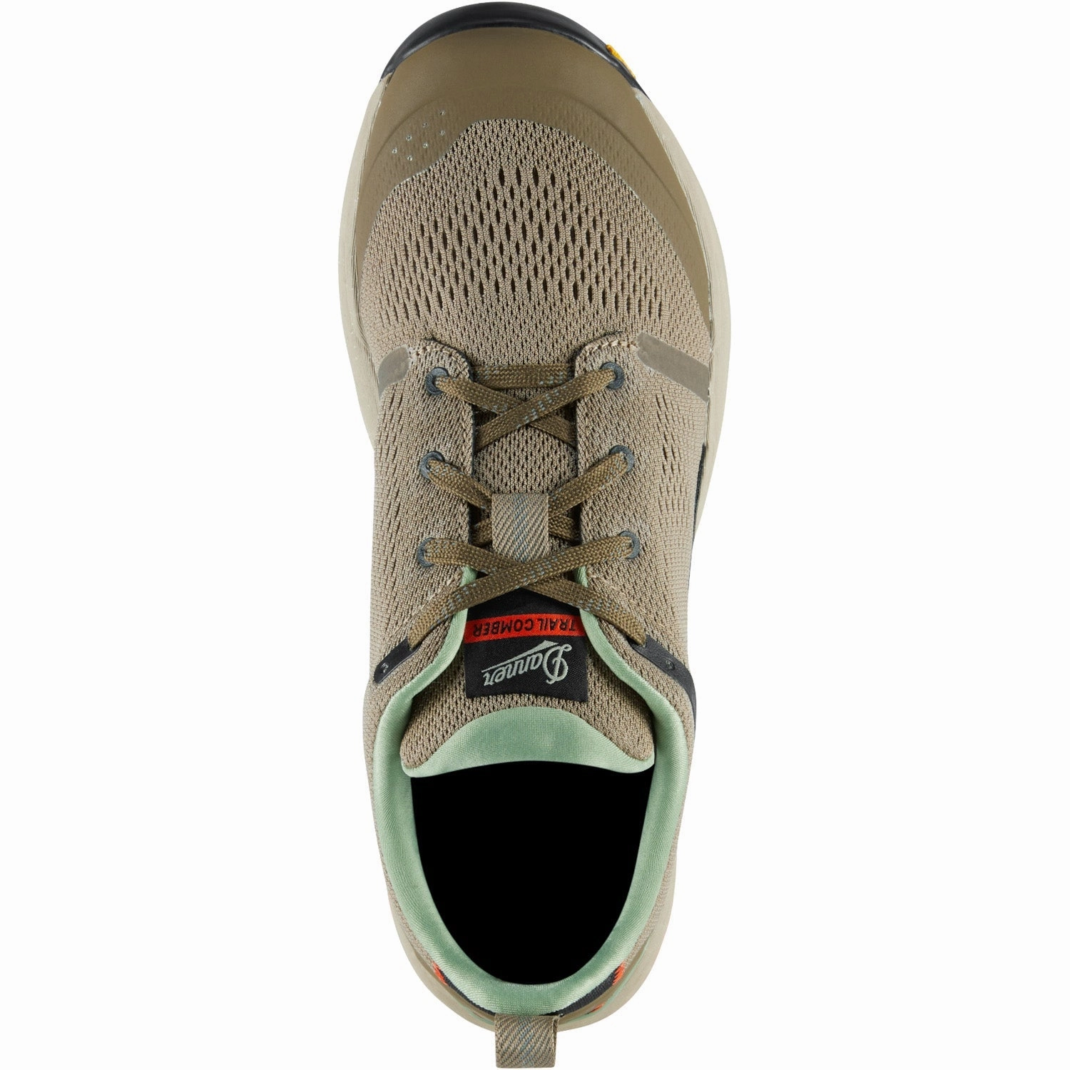 Danner Mens Trailcomber Timberwolf/Cargo Green Knit Hiking Shoes Good Walking Hiking Shoes