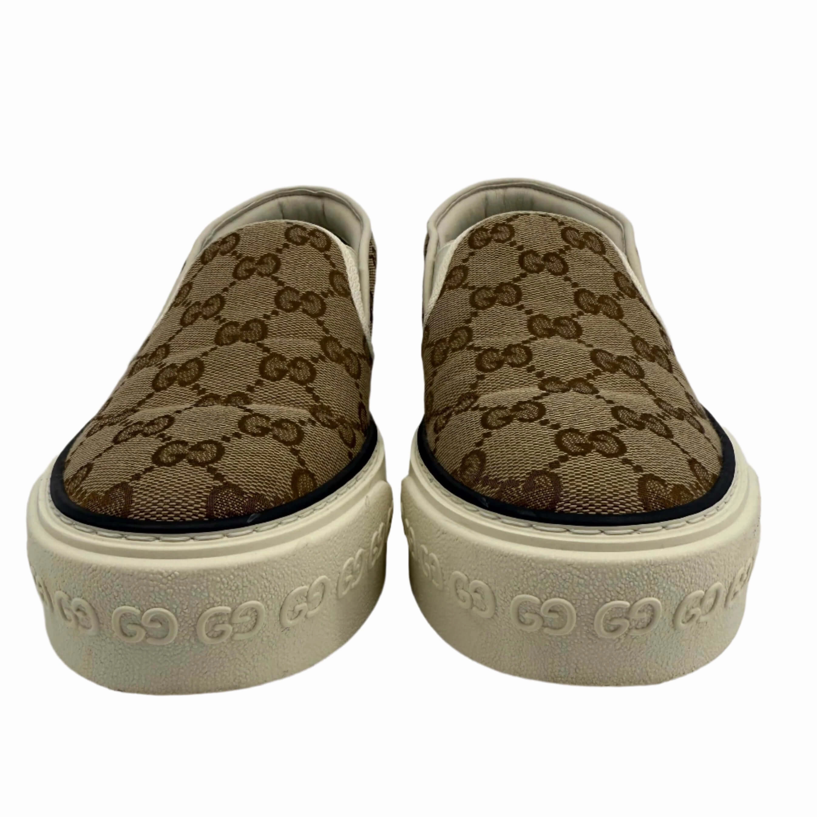 Gucci Women's Tennis 1977 Slip-On Sneakers Tennis Shoes For Heel Pain