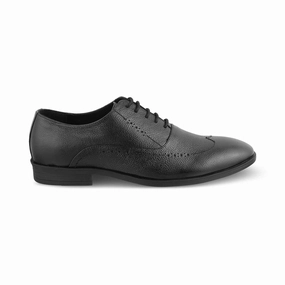 Brogues And Dresses The Alberta Black Men's Oxford Brogue Lace Ups Tresmode
