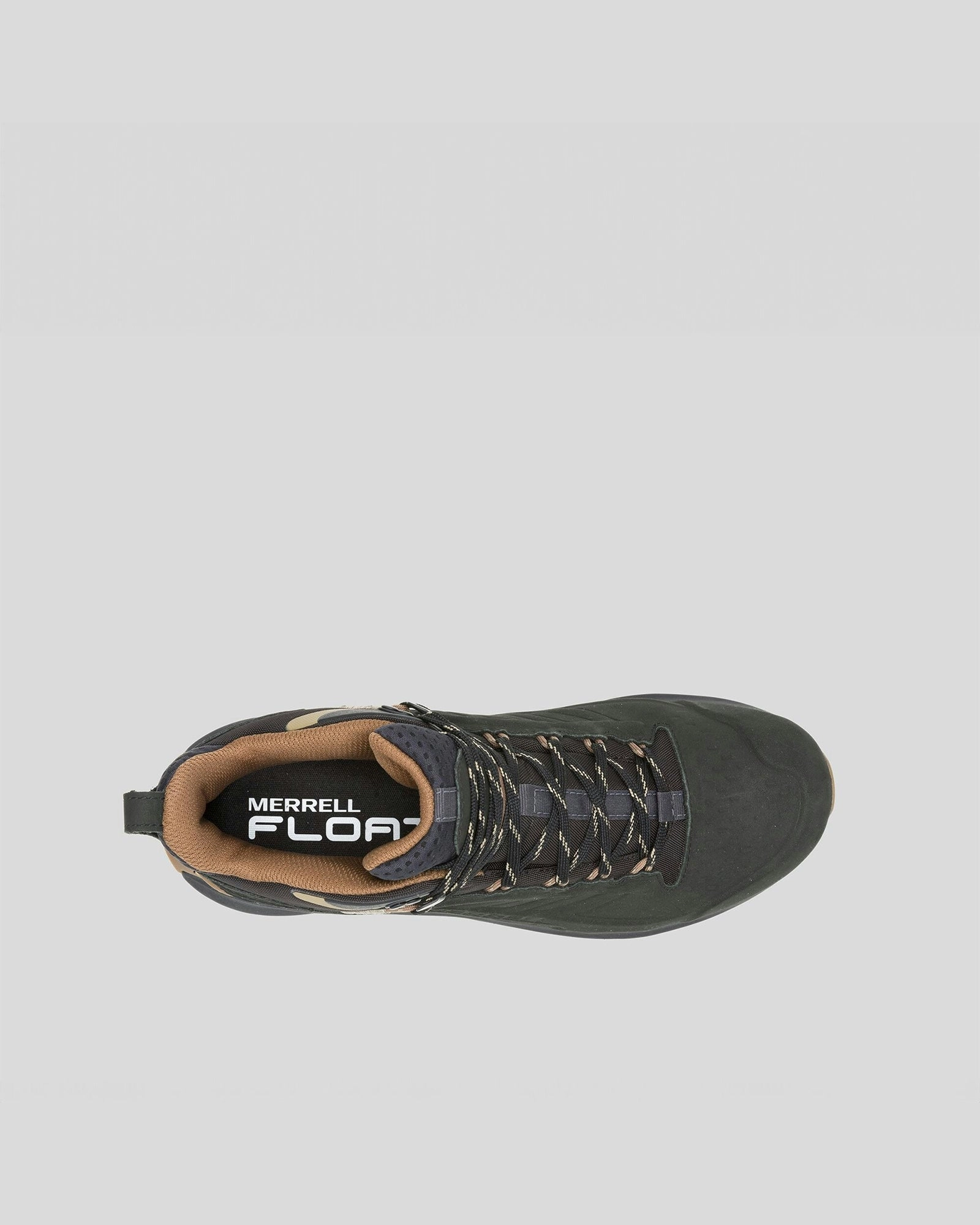 Mens Merrell Moab Speed 2 Leather Waterproof Mid Hiking Boots - Black Chic Hiking Shoes