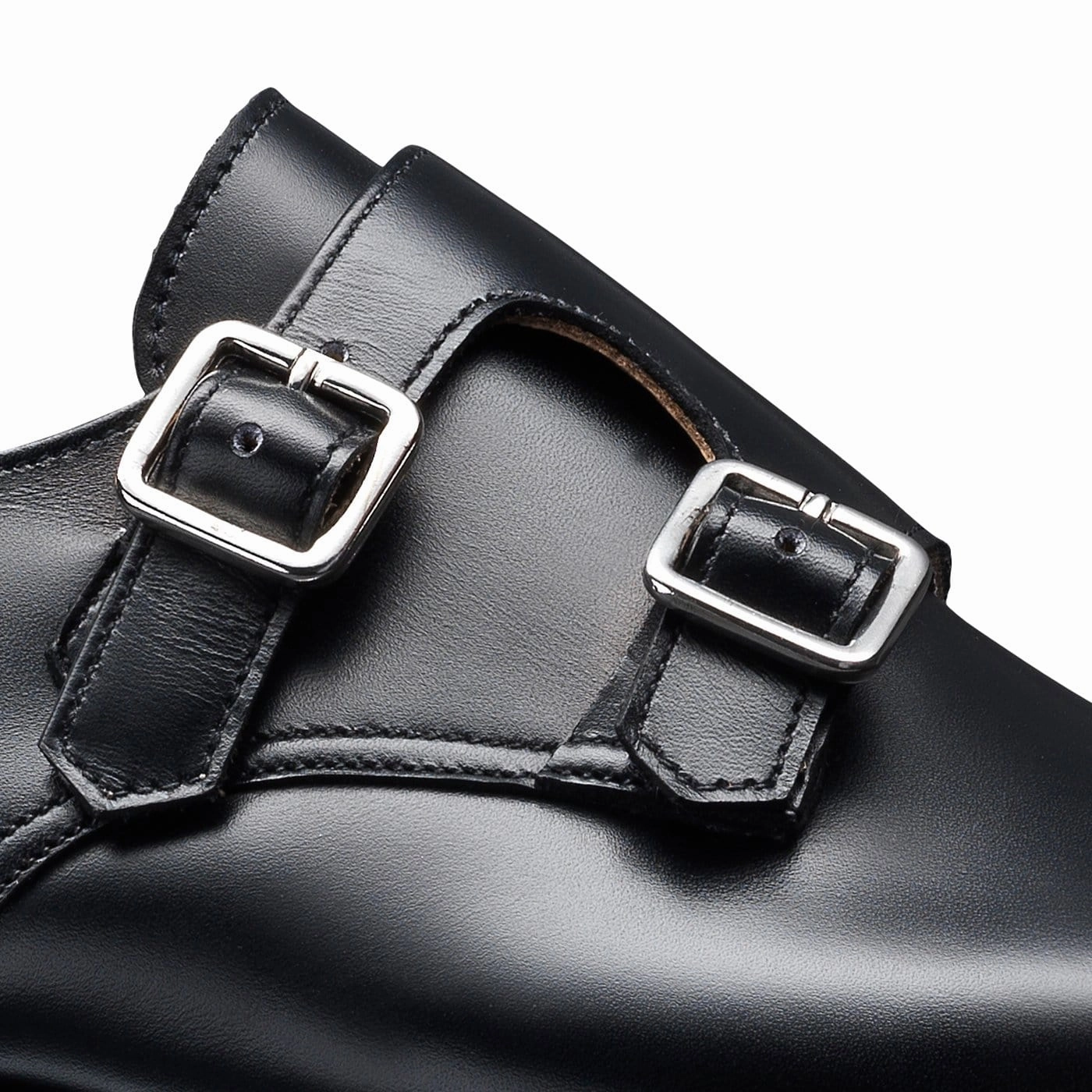 Ruby Black Calf Brown Brogues Rubber Sole