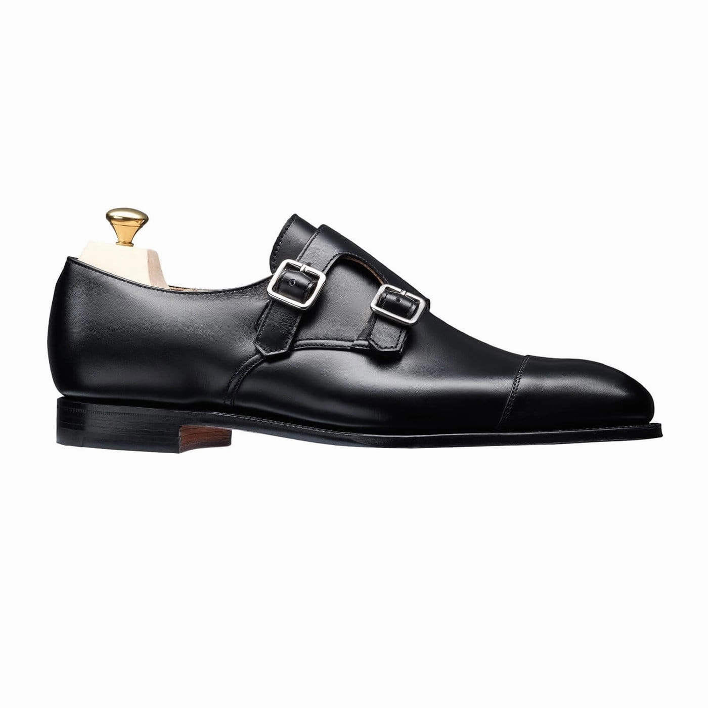 Leather Oxford Brogues Ruby Black Calf