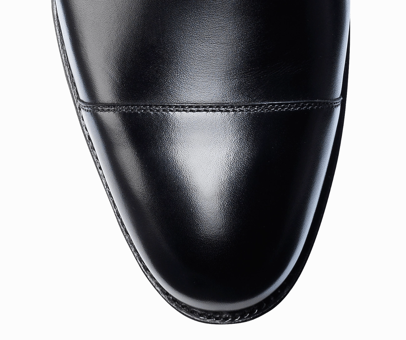 High Heel Brogues Ruby Black Calf