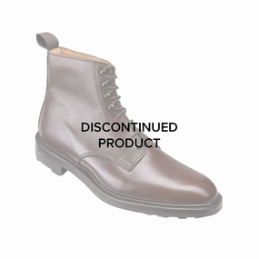 Fancy Lace Up Shoes Derwent 2 Dark Brown Wax Calf