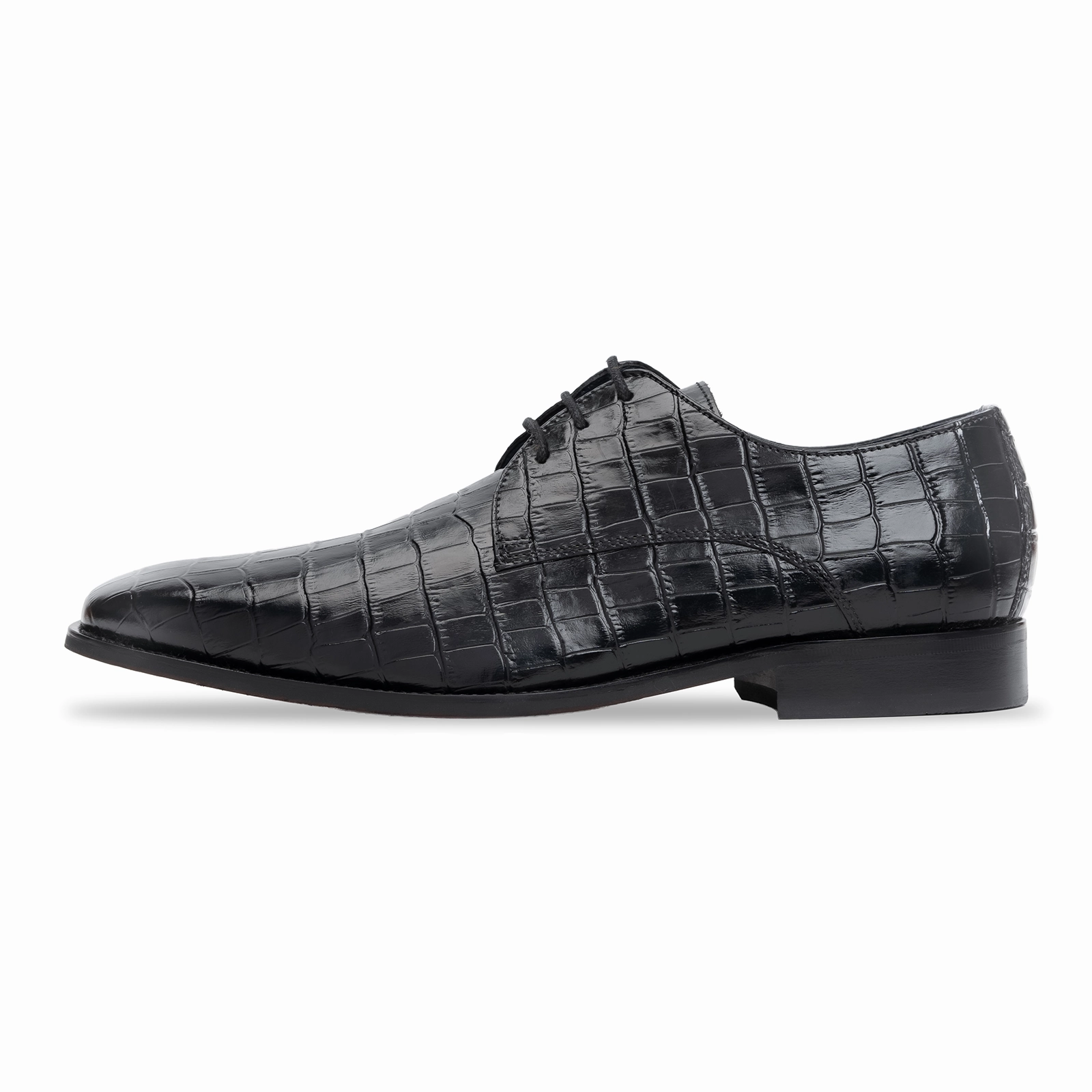 Men's Textured Oxford Shoe Oxfords Jeans