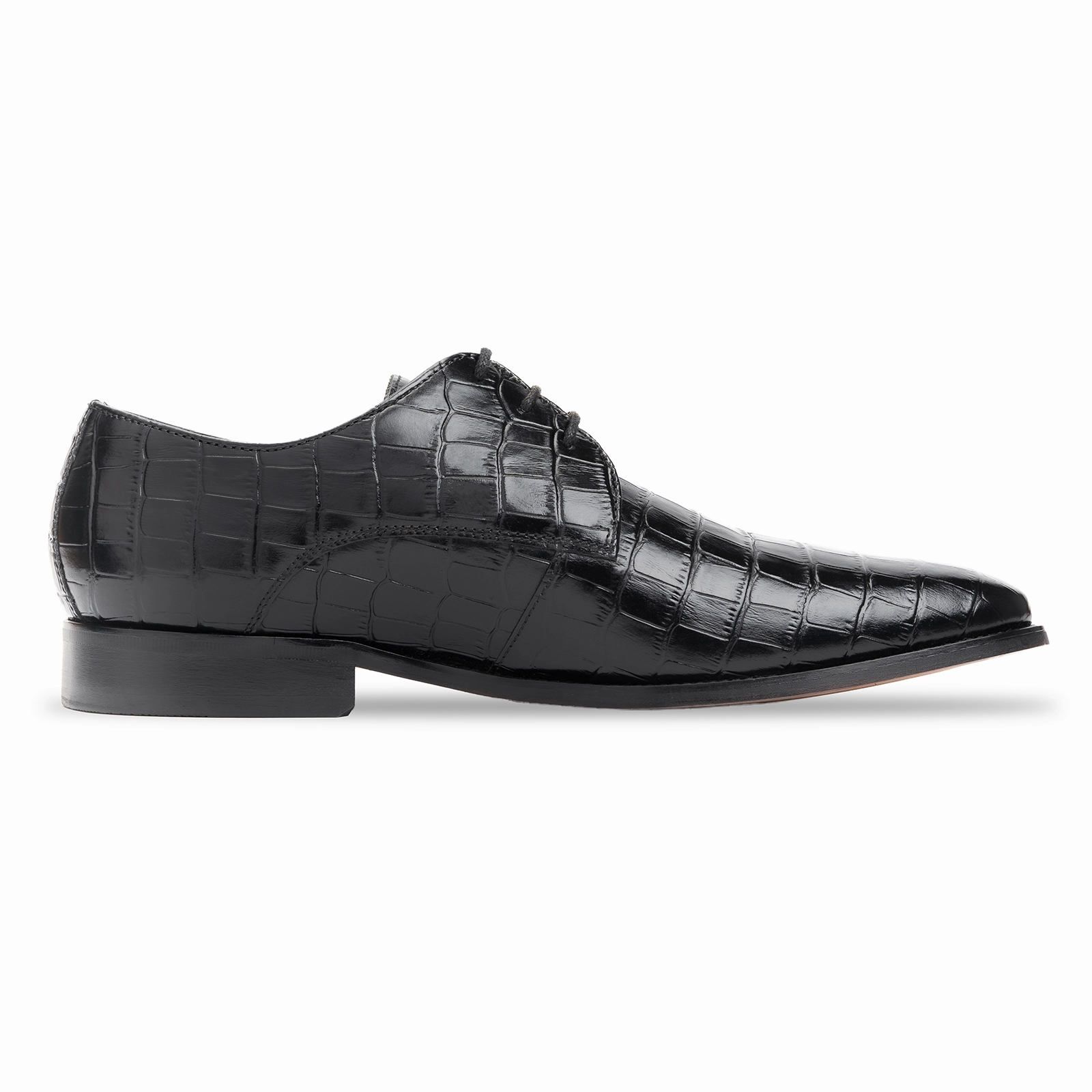 Leather Sole Oxfords Men's Textured Oxford Shoe
