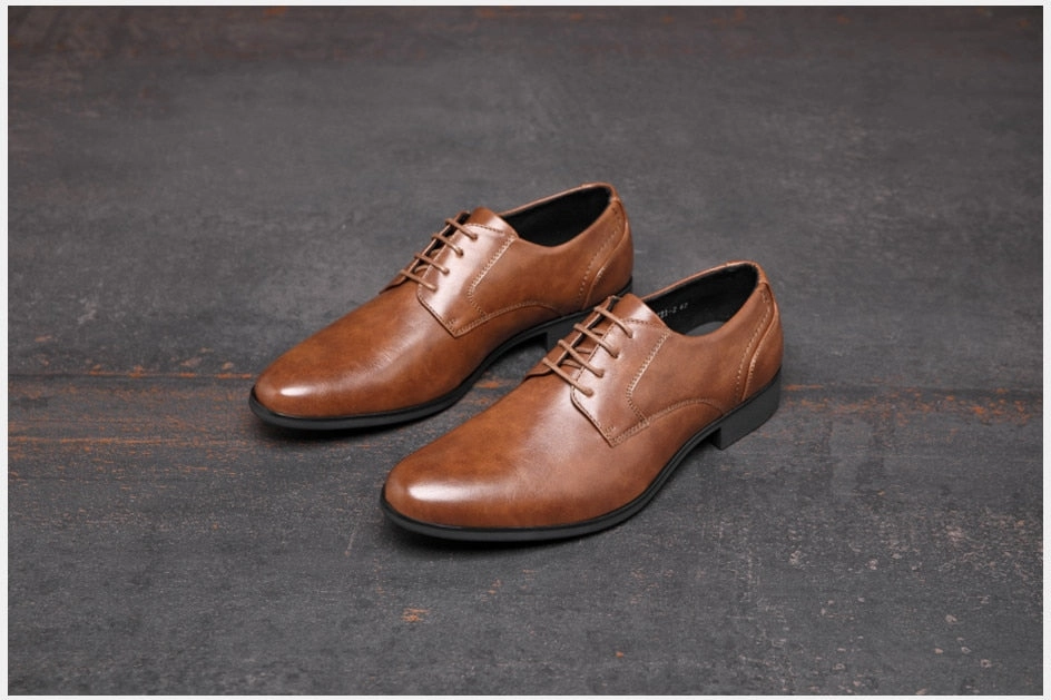 Oxford Vs Brogues West Louis American Leather Business Oxford Shoes