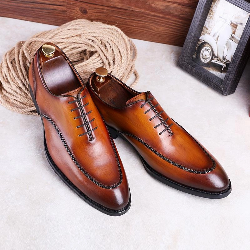 West Louis Brogues Retro Gentleman Oxford Shoes Chinos With Oxford Shoes