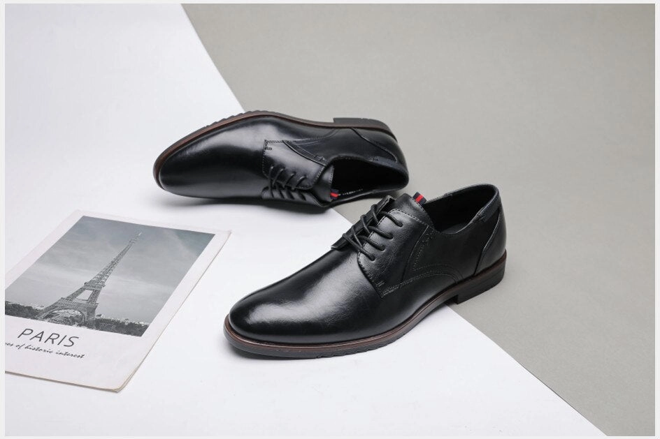 West Louis Classic Leather Elegant Oxford Shoes Oxford Shoe Dress