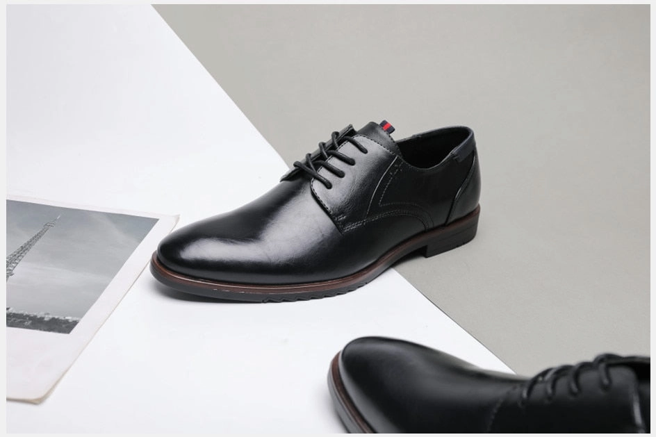 Phil And Jim Oxford West Louis Classic Leather Elegant Oxford Shoes