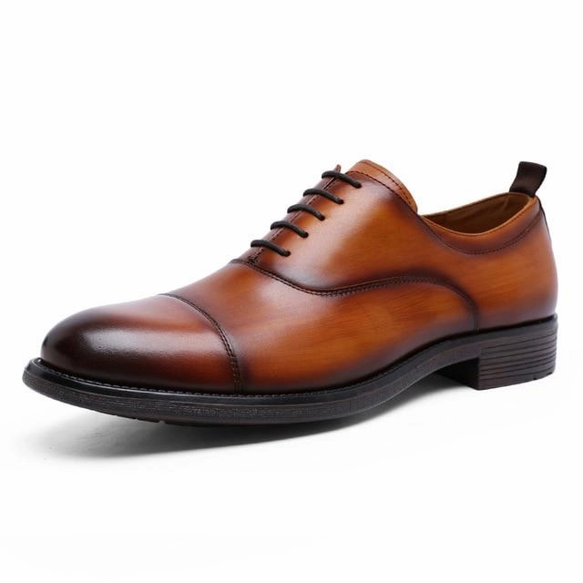 2.zerogrand Laser Wing Oxford Shoes West Louis Gentleman Retro Patent Leather Oxford