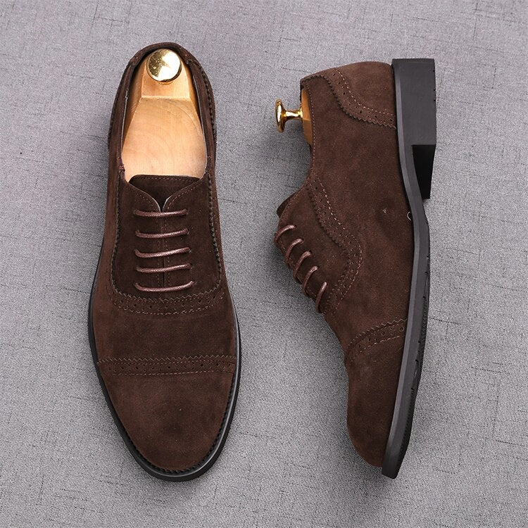 West Louis Lace-up Italian Stylist Flat Formal Oxfords Shoes Oxfords English Speaking Classes