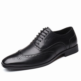 Oxford Goodyear West Louis Men Retro Bullock Formal Leather Shoes