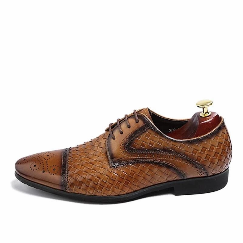 Oxfords For Work West Louis StylishFormal Genuine Leather Shoes
