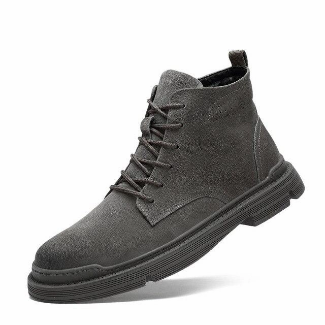West Louis Suede Leather Autumn Ankle Boots Hiking Shoes Comparison