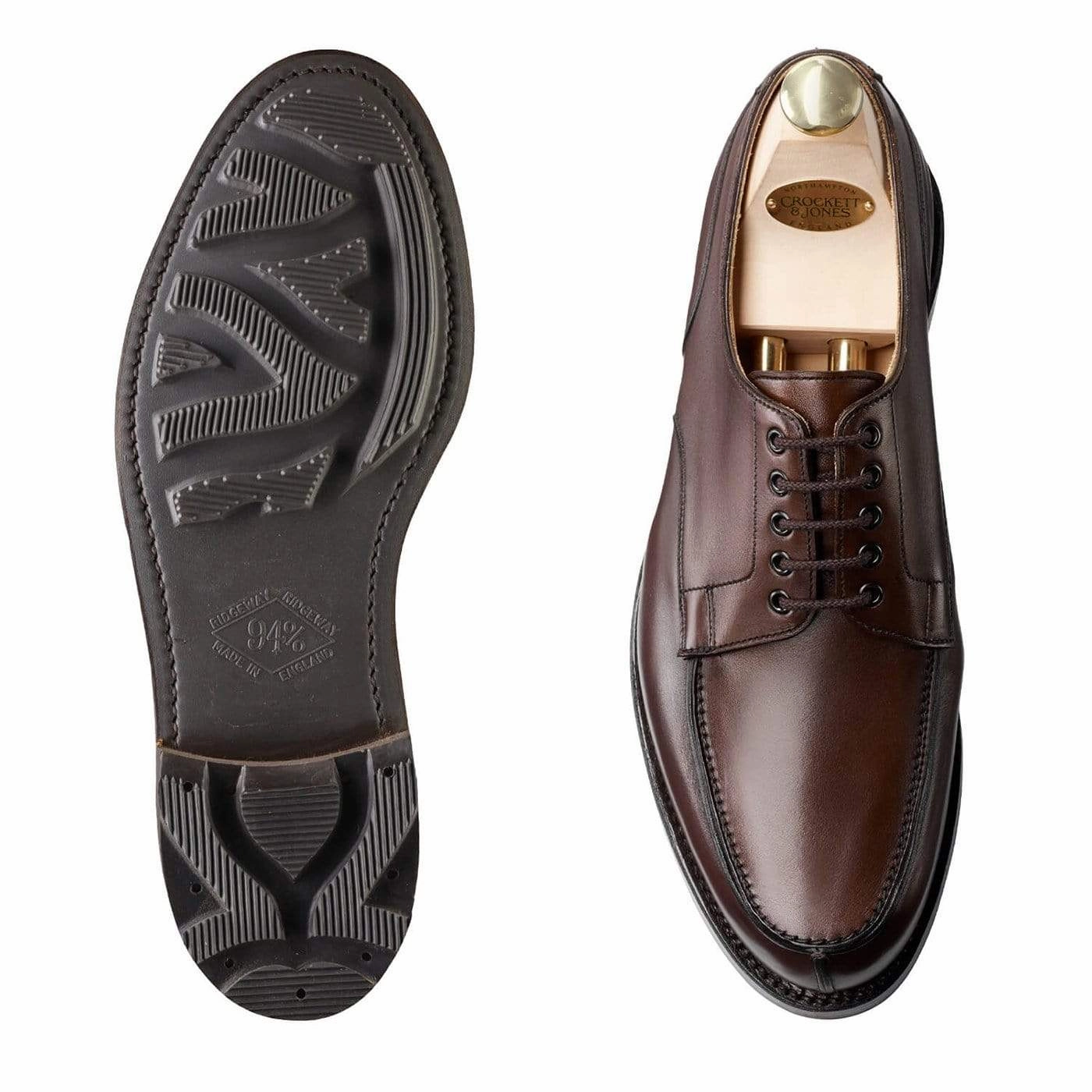 La Sportiva Lace Up Climbing Shoes Wexford Dark Brown Wax Calf