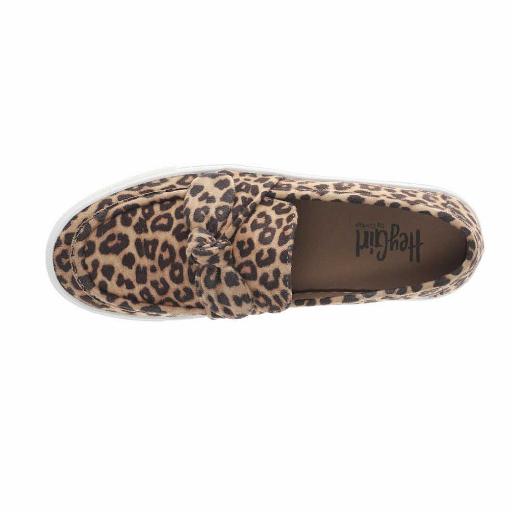 Why Knot Leopard Print Slip On Sneakers Slip On Mule Loafers