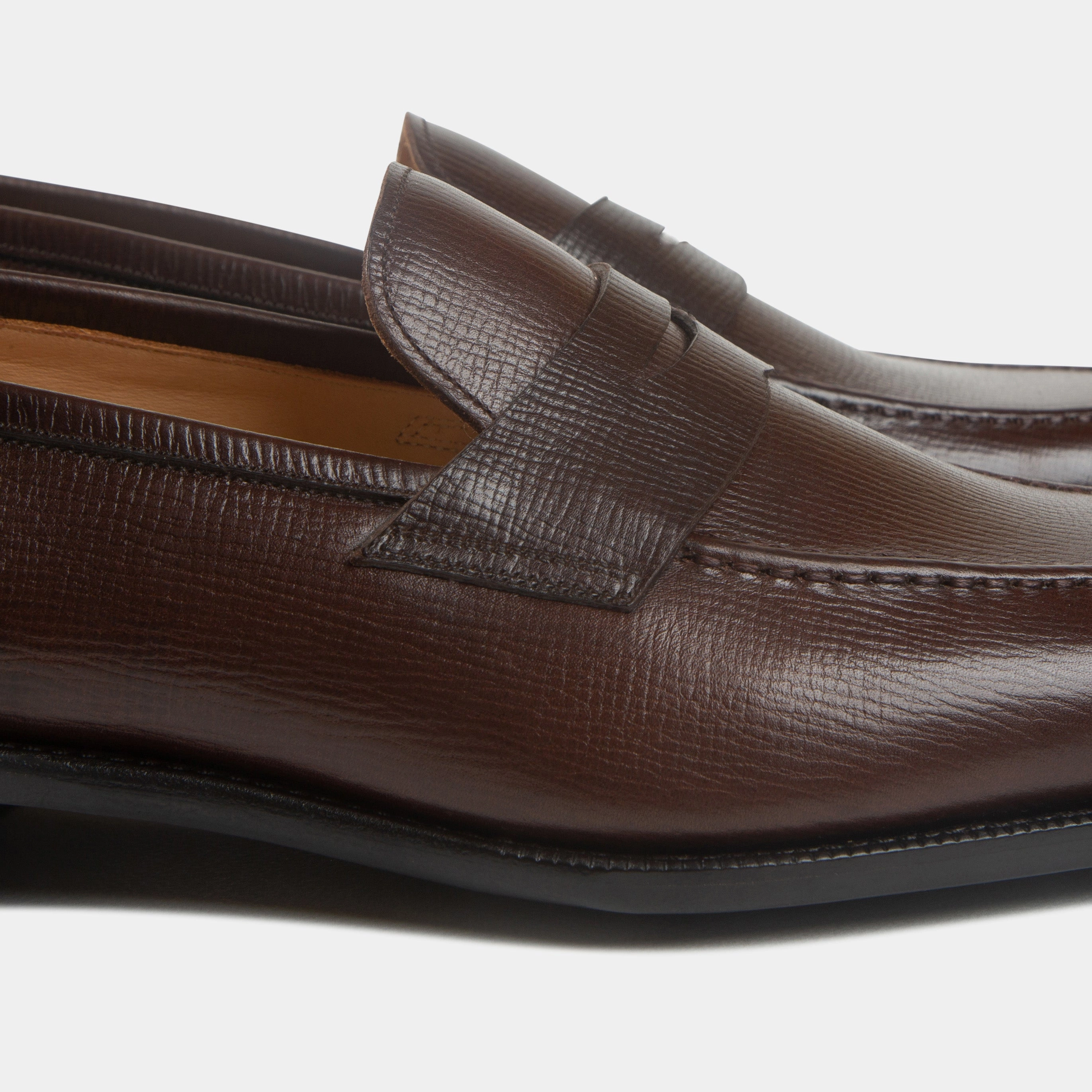 LOF51D1 Calf Grain Loafers Kelly And Katie Loafers