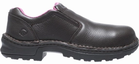 Wolverine Women's Bailey Opanka Steel Toe EH Slip-On Work Shoe Puffy Snow Boots