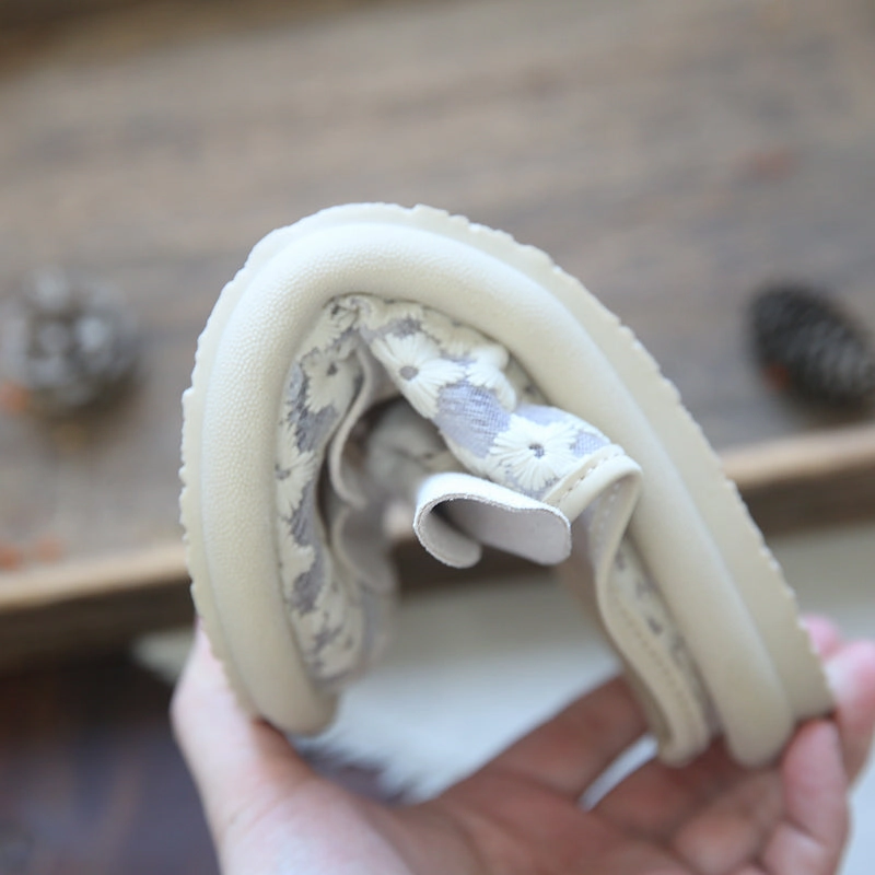 Women Retro Casual Mesh Cotton Linen Slides Best Hiking Casual Shoes