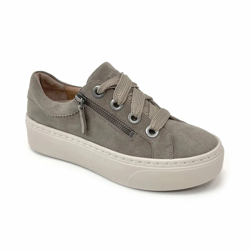 Dr Martens Carnaby Mary Jane Casual Shoe Women's Aubrey Arch Support Platform Sneaker Taupe