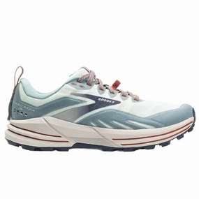 Trail Shoes Vs Hiking Shoes Women's Brooks Cascadia 16, Aqua/Tourmaline/Rooibos Tea, 9.5 B Medium