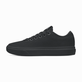 Smart Casual.shoes Women's Canvas Piper - Natural Black (Natural Black Sole)