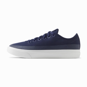 Best Wide Casual Shoes Women's Canvas Pipers - Deep Navy (Blizzard Sole) - 1