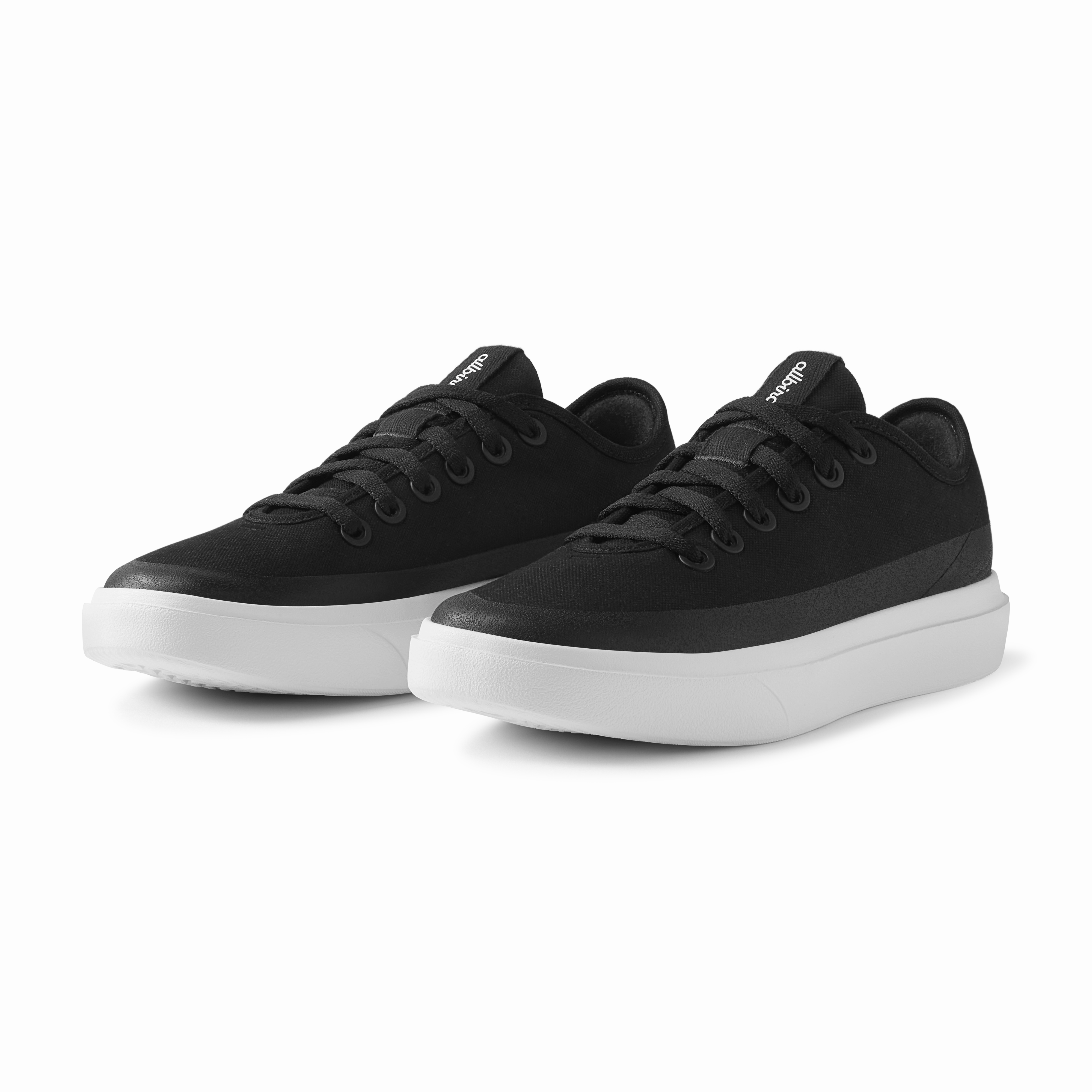 Women's Canvas Pipers - Natural Black (Blizzard Sole) - 1 Vortak Casual Shoes