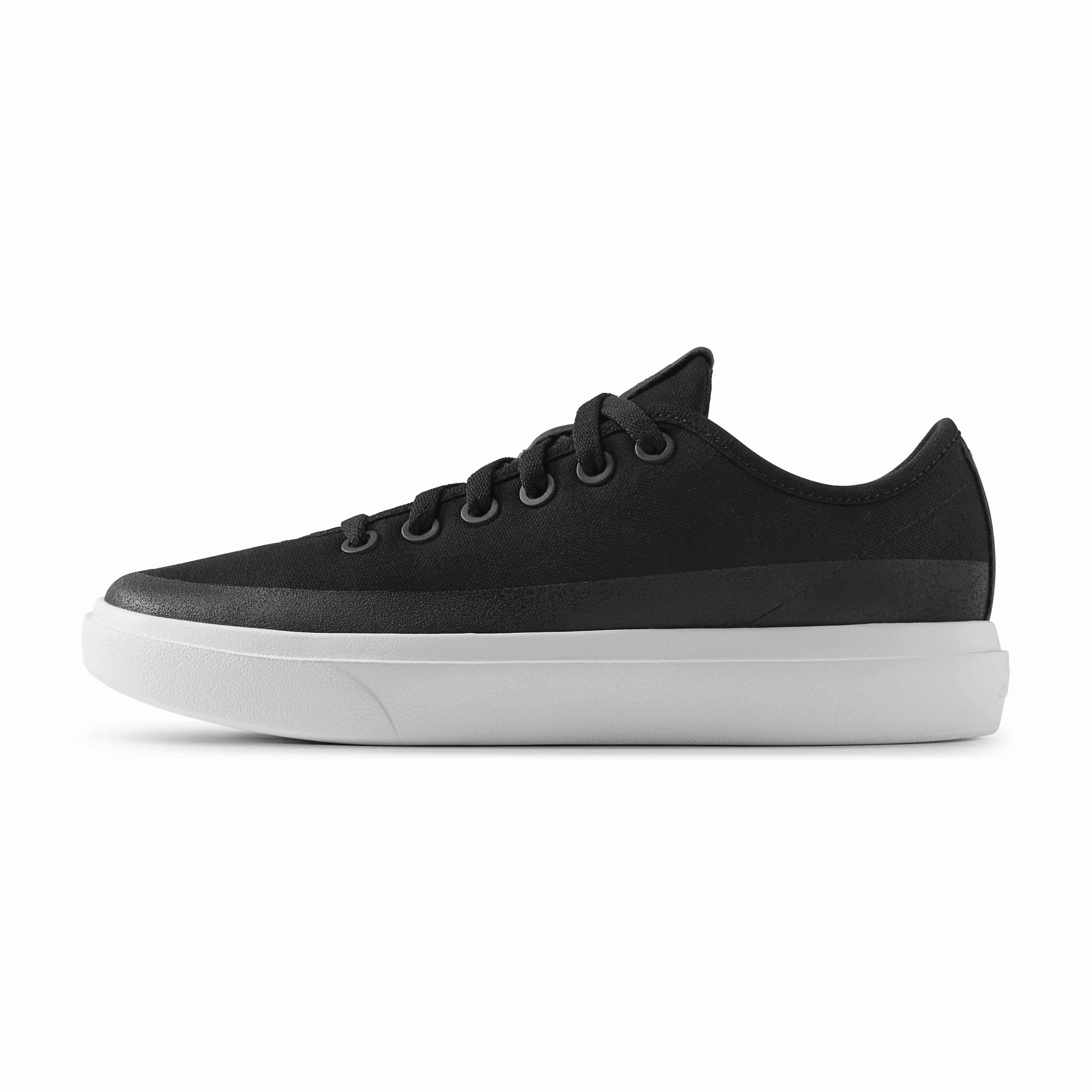 Lined Casual Shoes Women's Canvas Pipers - Natural Black (Blizzard Sole) - 1