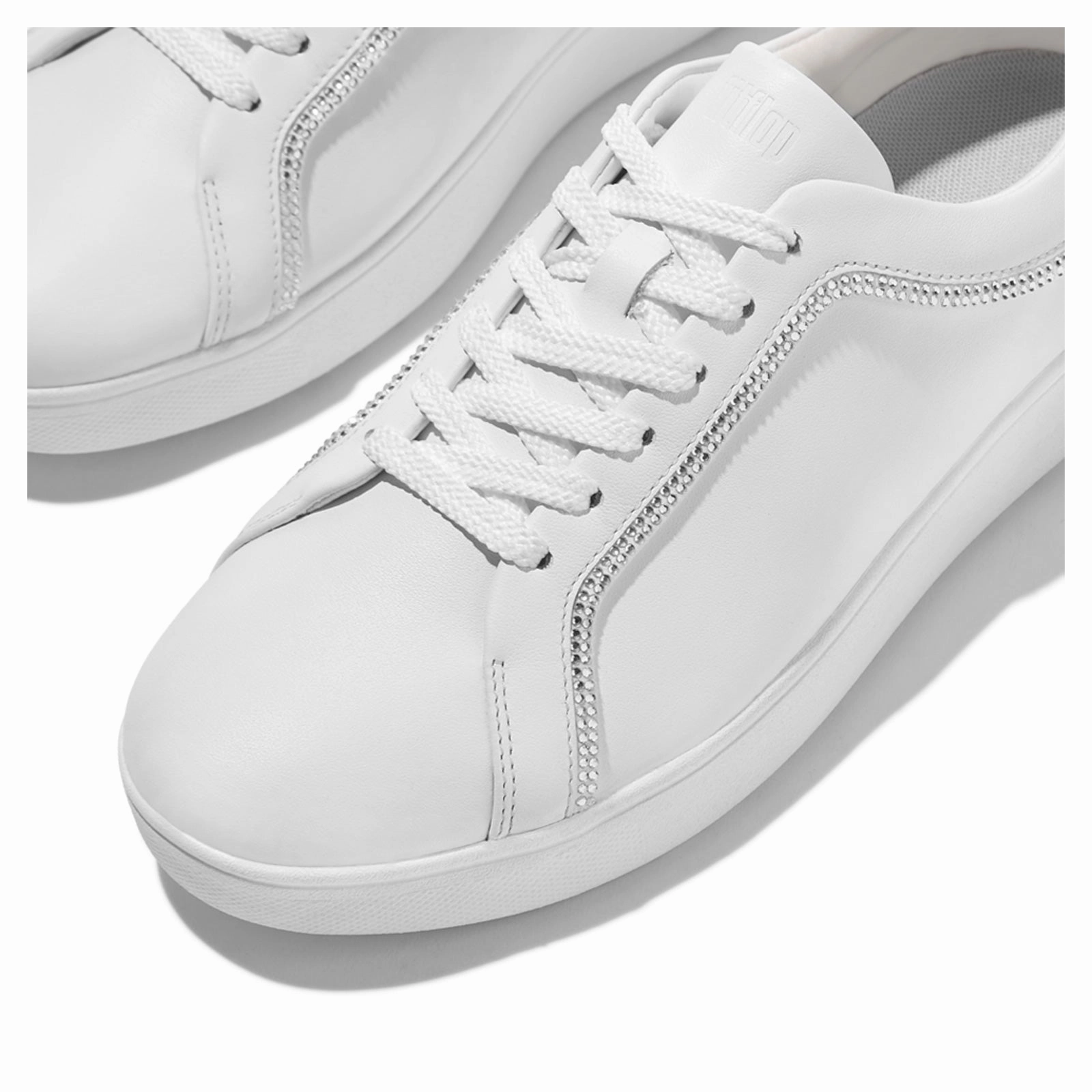 Women's FitFlop, Rally Crystal Sneaker Most Comfortable Tennis Shoe