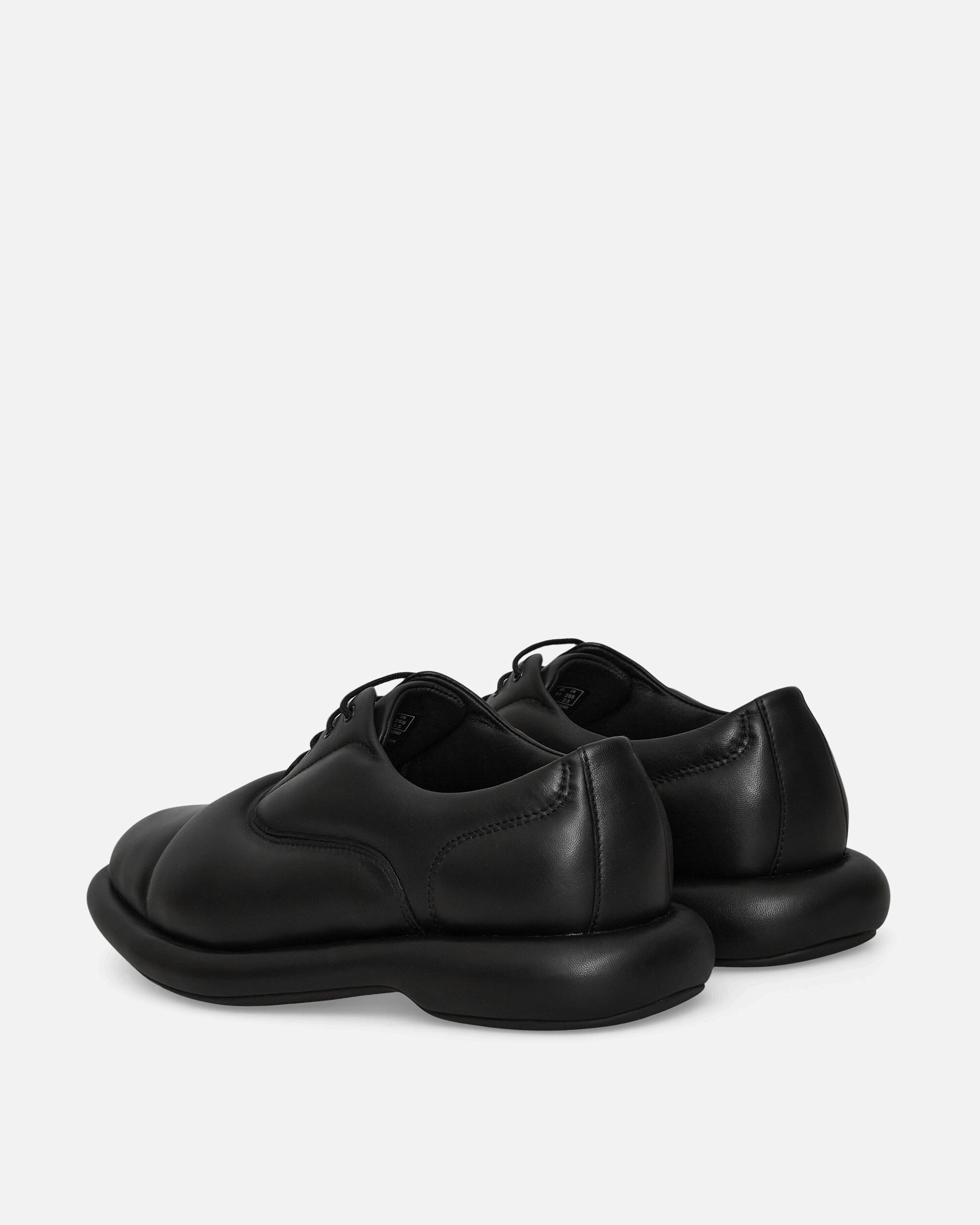 Monkey Feet Oxfords Women's Martine Rose Leather Oxford Shoes Black