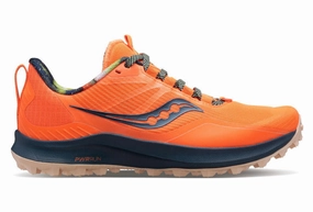 Women's Saucony Peregrine 12 (Campfire Story) Hard Trail Shoes