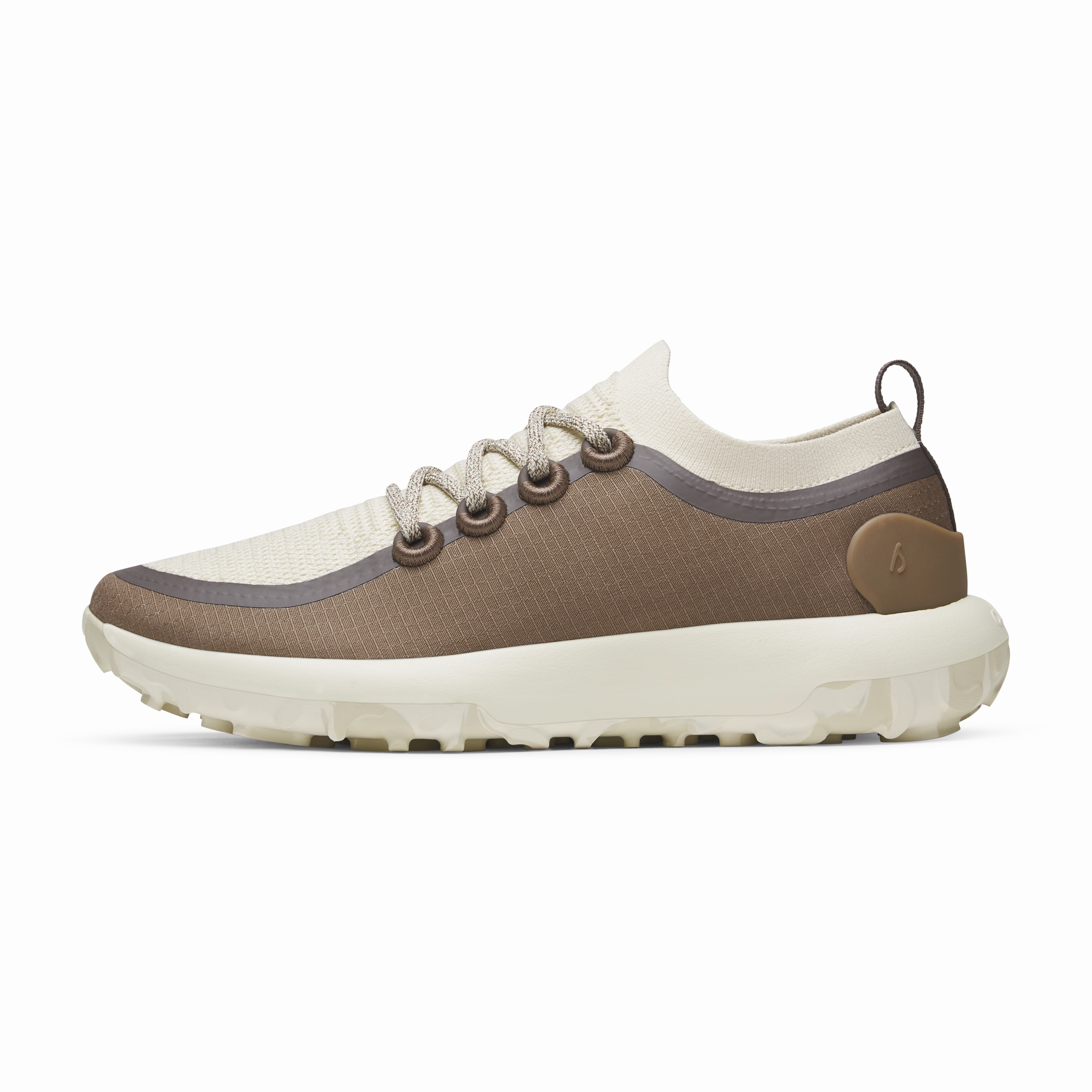 Women's Trail Runner - Hazy Cocoa/Dark Cocoa (Stony Cream Sole) Most Durable Trail Shoes