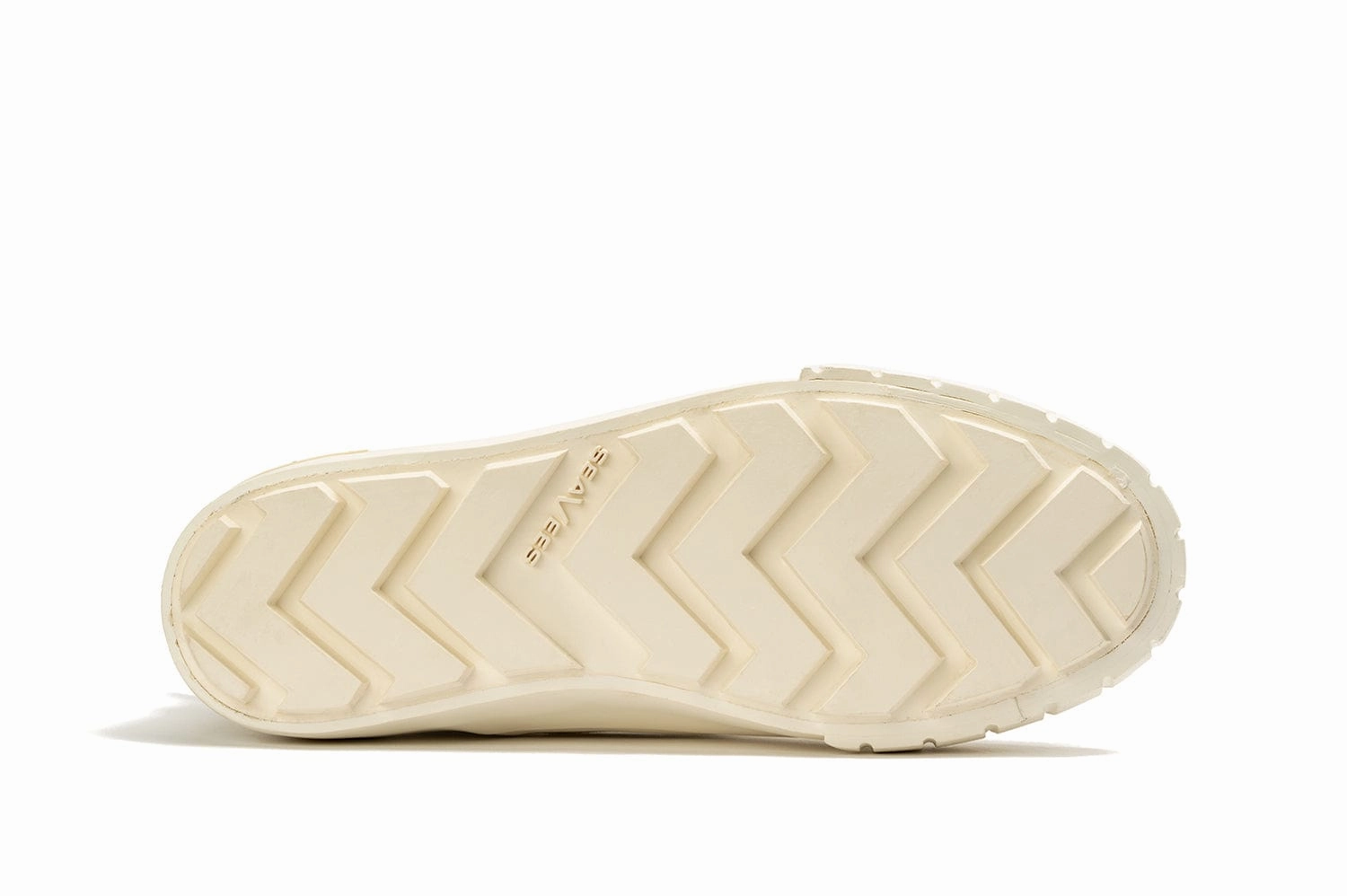 Womens - Fairfax Lug Slip On Platform - White Narrow Casual Shoes