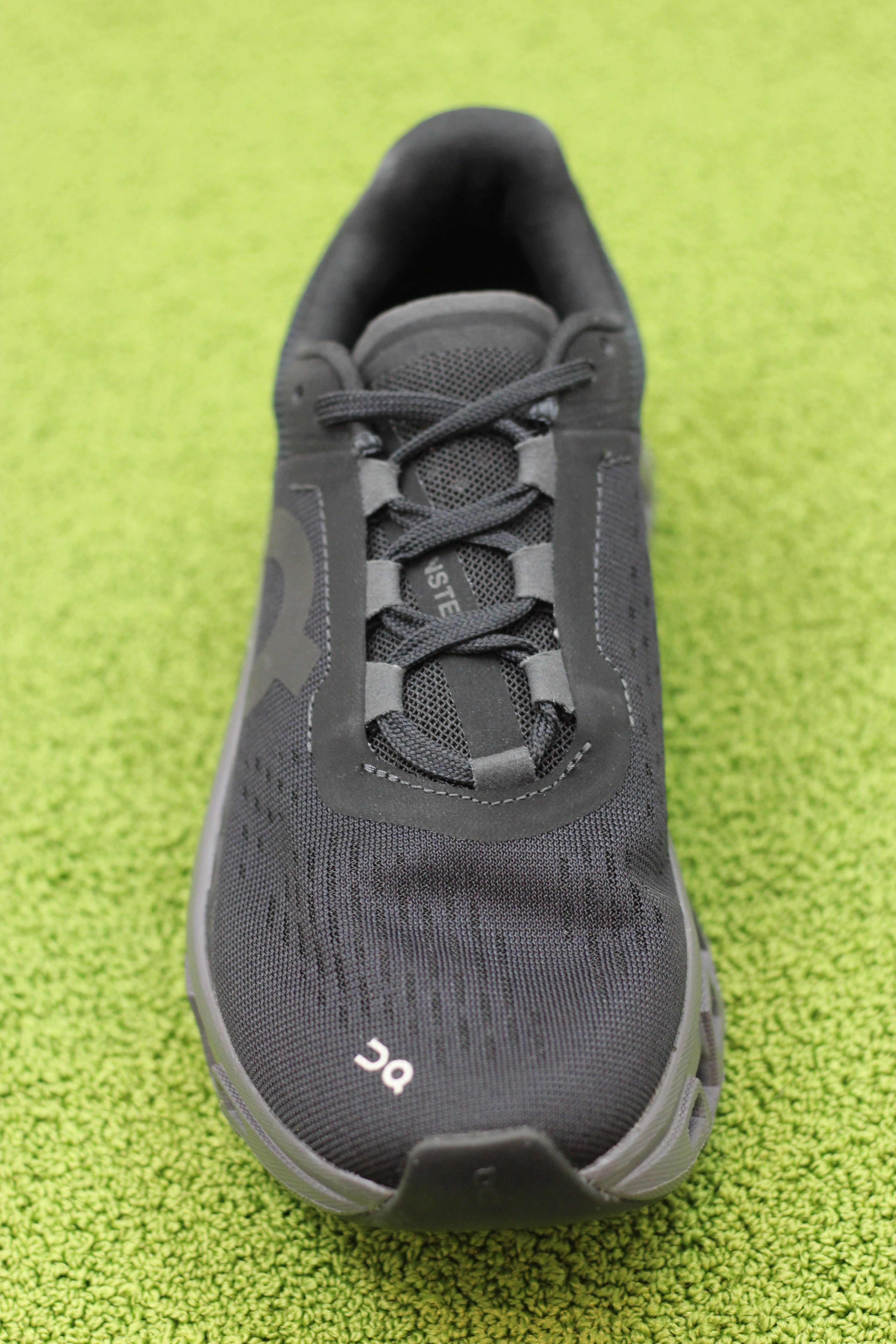 Race Model Running Shoes Womens Cloudmonster Sneaker - All Black Synthetic/Mesh