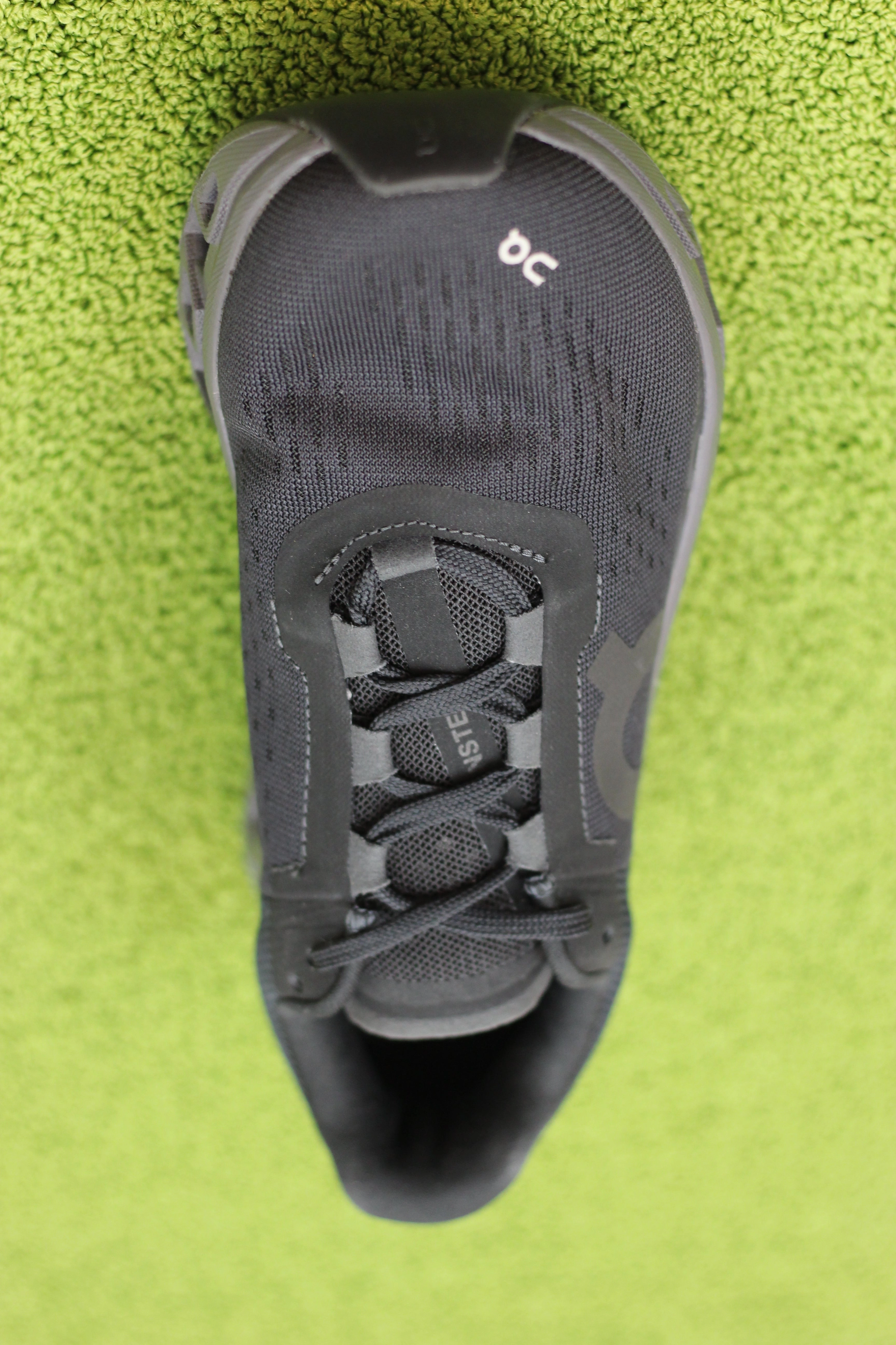 On Cloudnova Form Running Shoes Womens Cloudmonster Sneaker - All Black Synthetic/Mesh