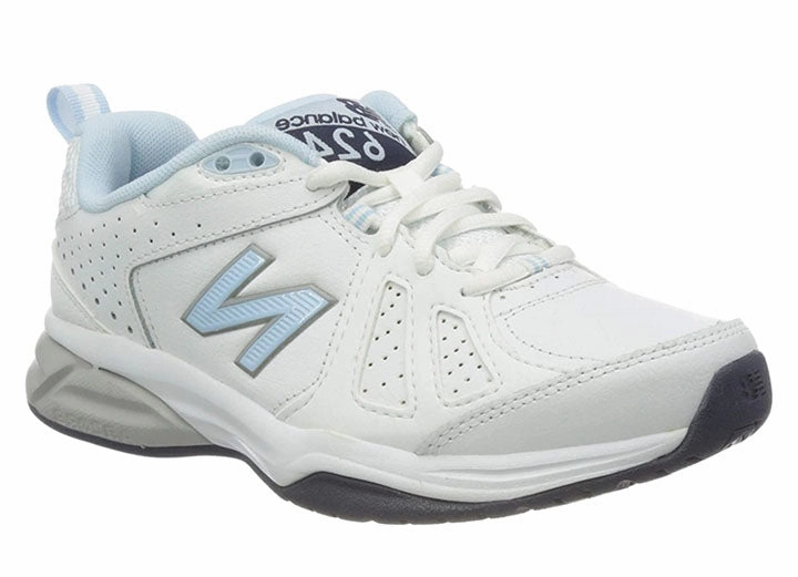 Womens Wide Fit New Balance WX624WB5 Cross Sneakers - ABZORB Journey Knit Training Shoes