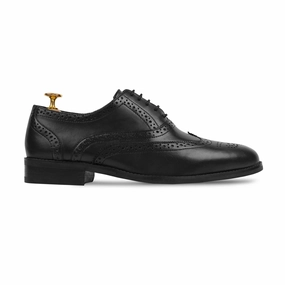 Worchester - Men's Black Calf Leather Oxford Shoe Leather Oxford Dress Shoe