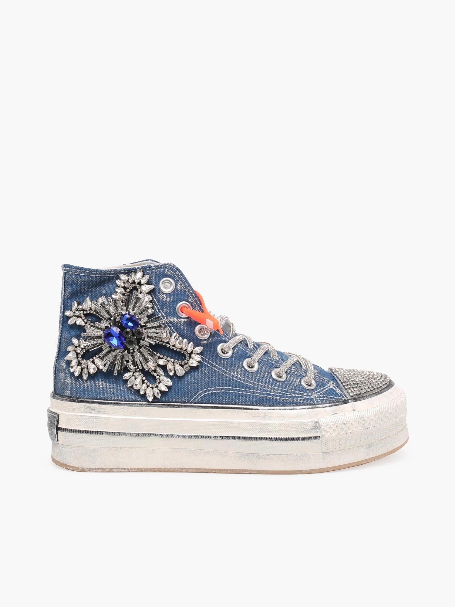 Top Brand Casual Shoes Ba01 Blue Jeans Canvas