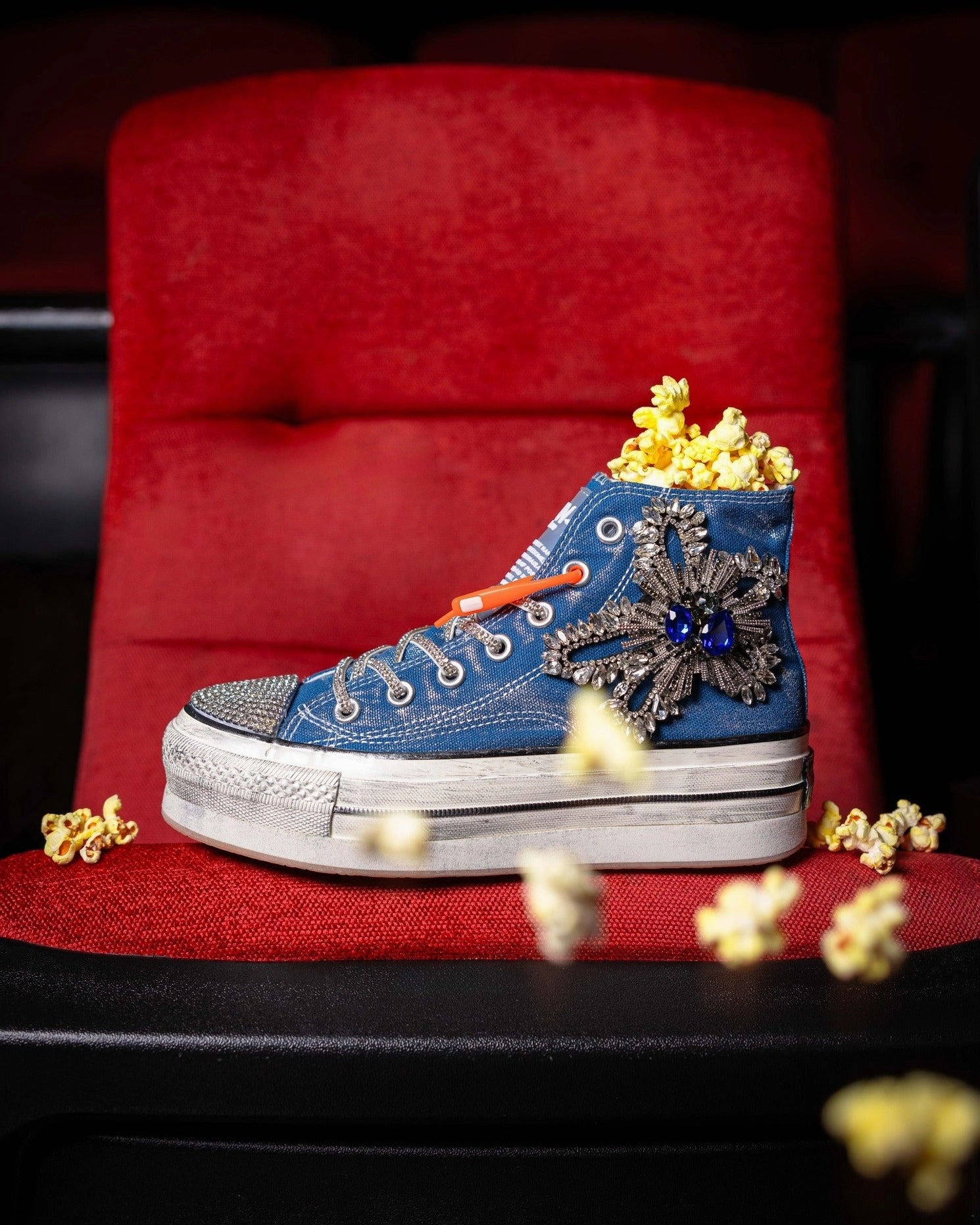 Ba01 Blue Jeans Canvas Express Casual Shoes