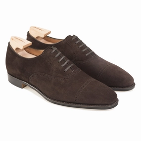 Edwardian Oxfords Wyndham Semi-Brogue Captoe Oxford
