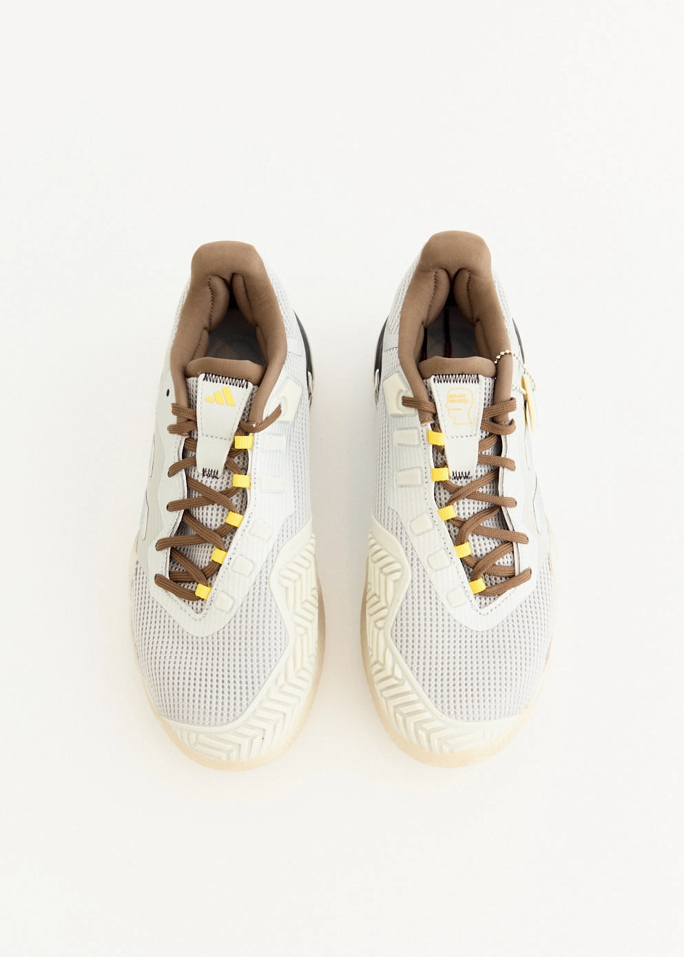 Adidas Adiprene Tennis Shoes x Brain Dead Barricade 13 'Grey Pantone' Sneakers