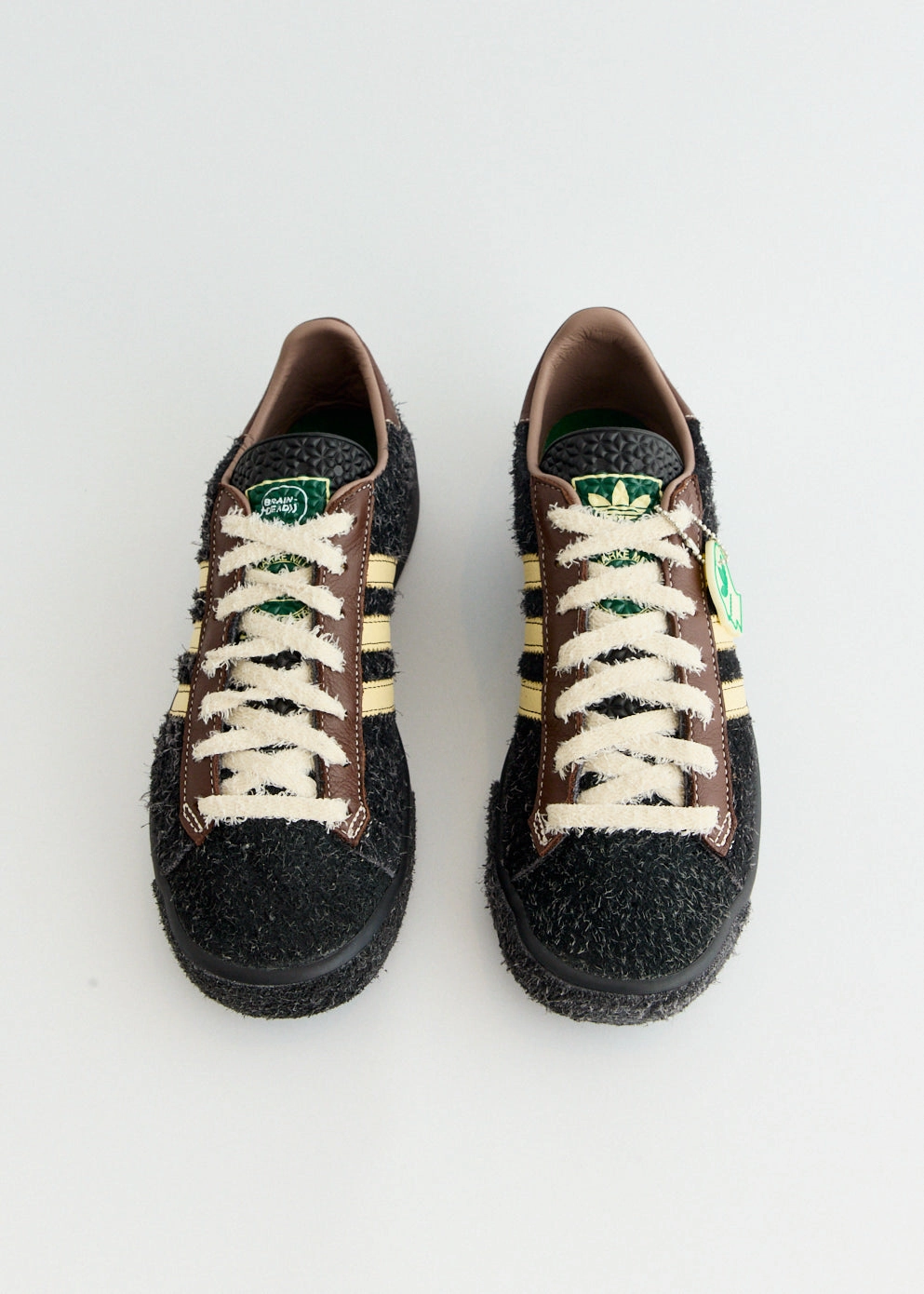 x Brain Dead Forest Hills 'Core Black' Sneakers Cross Training Tennis Shoes
