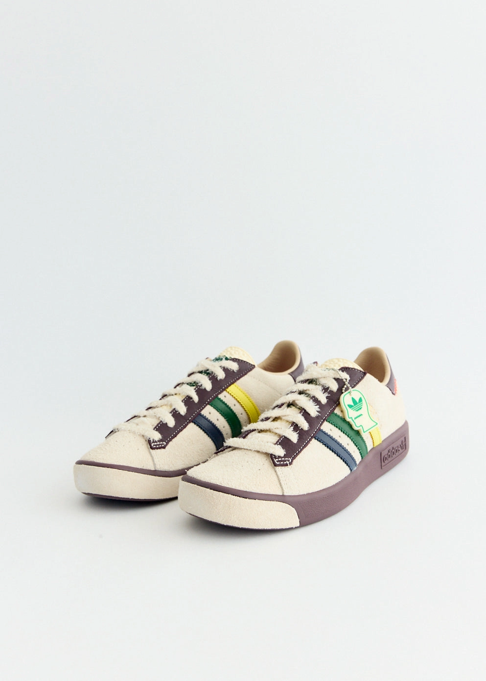 x Brain Dead Forest Hills 'Cream White' Sneakers Snoop Dogg Tennis Shoes