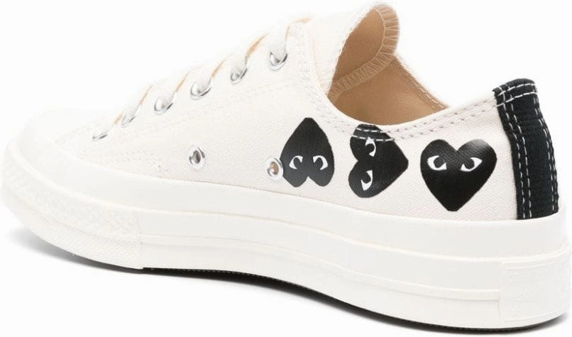 Casual Slip On Tennis Shoes X CONVERSE CHUCK 70 MULTI HEART CANVAS SNEAKERS