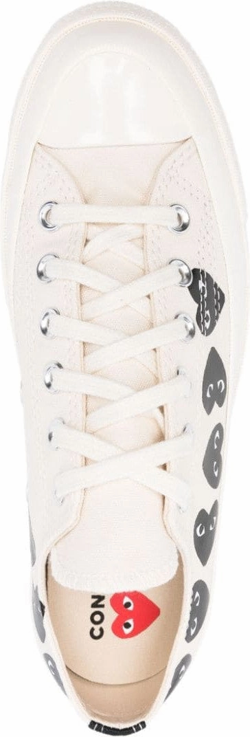 X CONVERSE CHUCK 70 MULTI HEART CANVAS SNEAKERS Casual Shoes Dress Pants